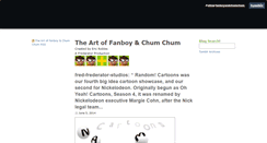 Desktop Screenshot of fanboychumchum.frederator.com