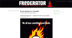 Desktop Screenshot of fredseibert.frederator.com