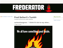Tablet Screenshot of fredseibert.frederator.com